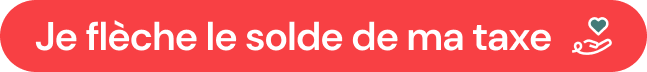 Je flèche le solde de ma taxe